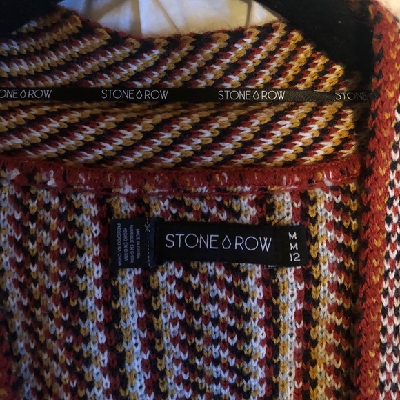 Stone Row Sweater/Poncho - Picture 5 of 6